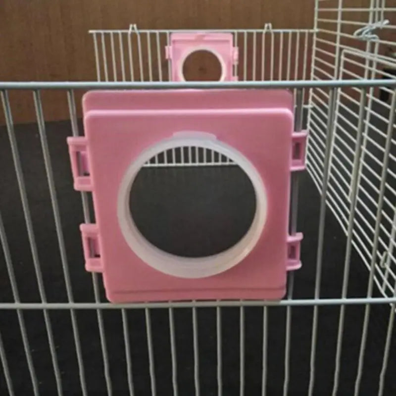 Small Hamster Cage Fittings External Pipe Mouth Baffle Hamsters Toy Cages Tunnel Port Outside Plate