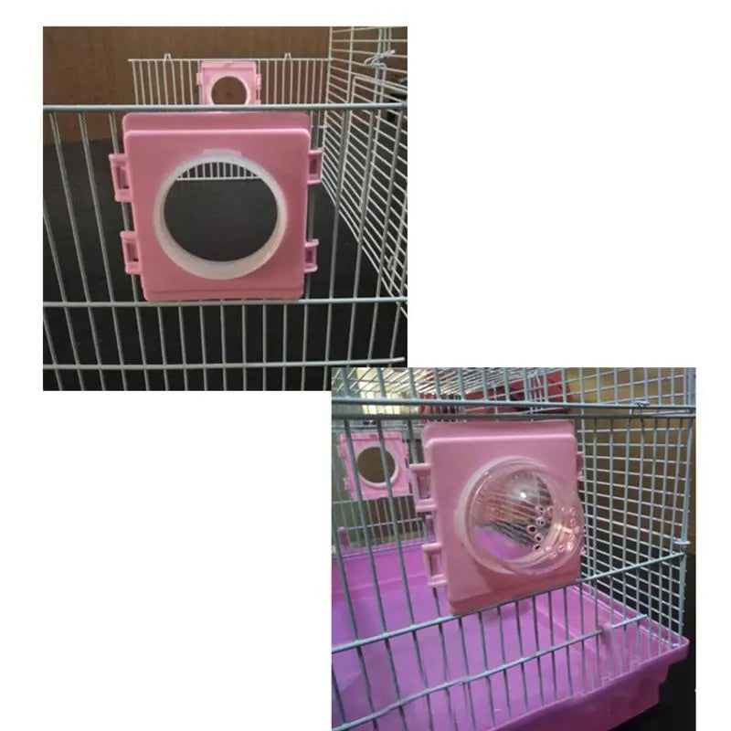 Small Hamster Cage Fittings External Pipe Mouth Baffle Hamsters Toy Cages Tunnel Port Outside Plate