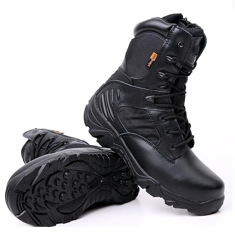 Camouflage Men Boots Work Safty Shoes Men Desert Tactical Boots Autumn Winter Special Force Ankle Boots Men