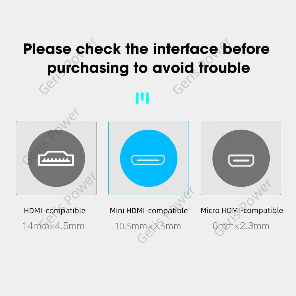 HDMI-Compatible Adapter 90 270 Degree Right Angle Male to Female Converter 8K HD Connector Mini / Micro HDMI-compatible Extender