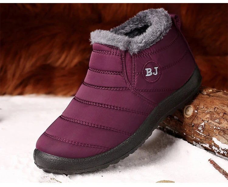 2024 Winter Shoes For Men Boots Waterproof Winter Boots Casual Ankle Boots Snow Botas Para Hombre Men's Casual Shoes Fur Couple