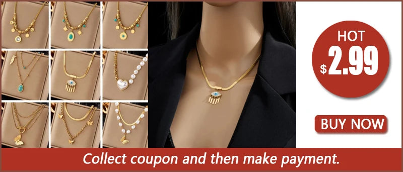 DIEYURO 316L Stainless Steel Double Layer Pearl 2in1 Chains Necklace For Women New Fashion Girls Choker Waterproof Jewelry Gifts