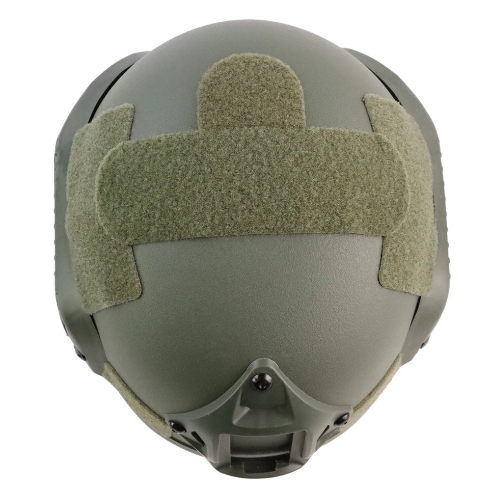 BOOIU MICH 2000 Airsoft Paintball Helmet with NVG Mount and Side Rails ABS Plastic Adjustable ACH Fast Tactical Helmets