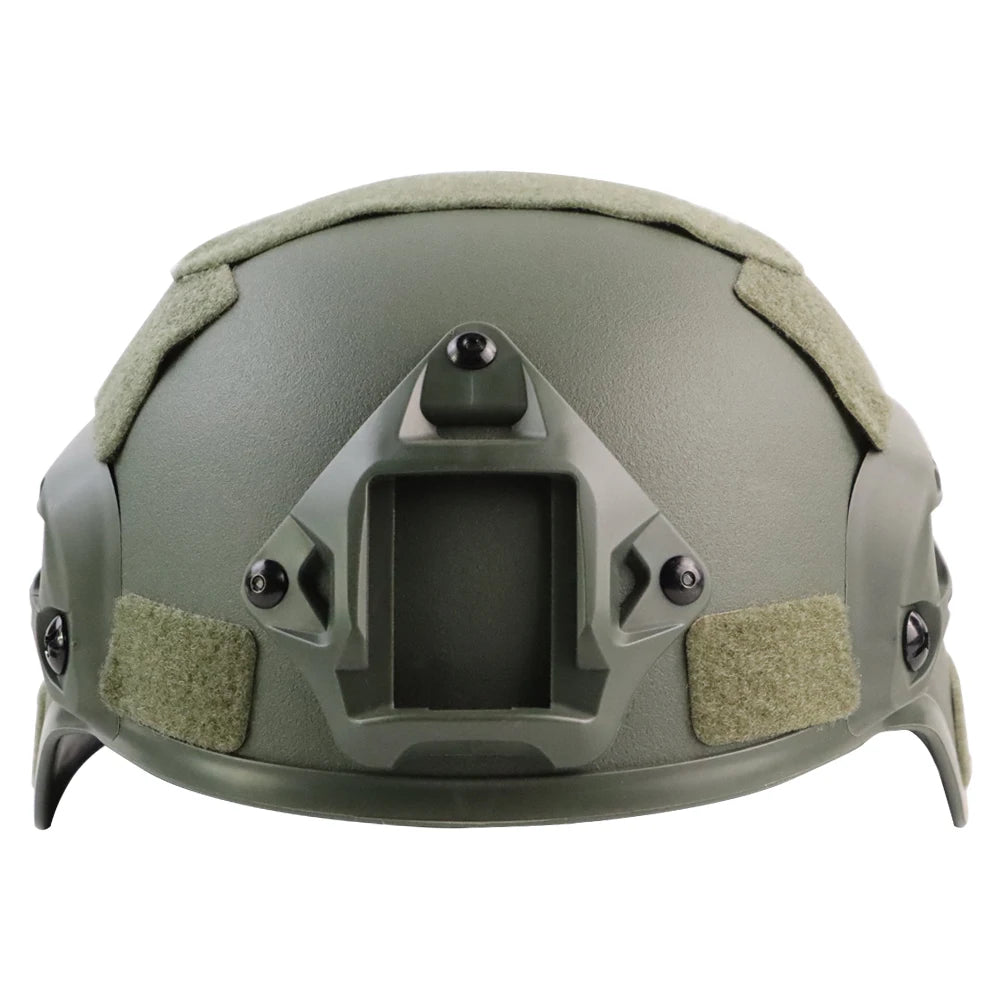 BOOIU MICH 2000 Airsoft Paintball Helmet with NVG Mount and Side Rails ABS Plastic Adjustable ACH Fast Tactical Helmets