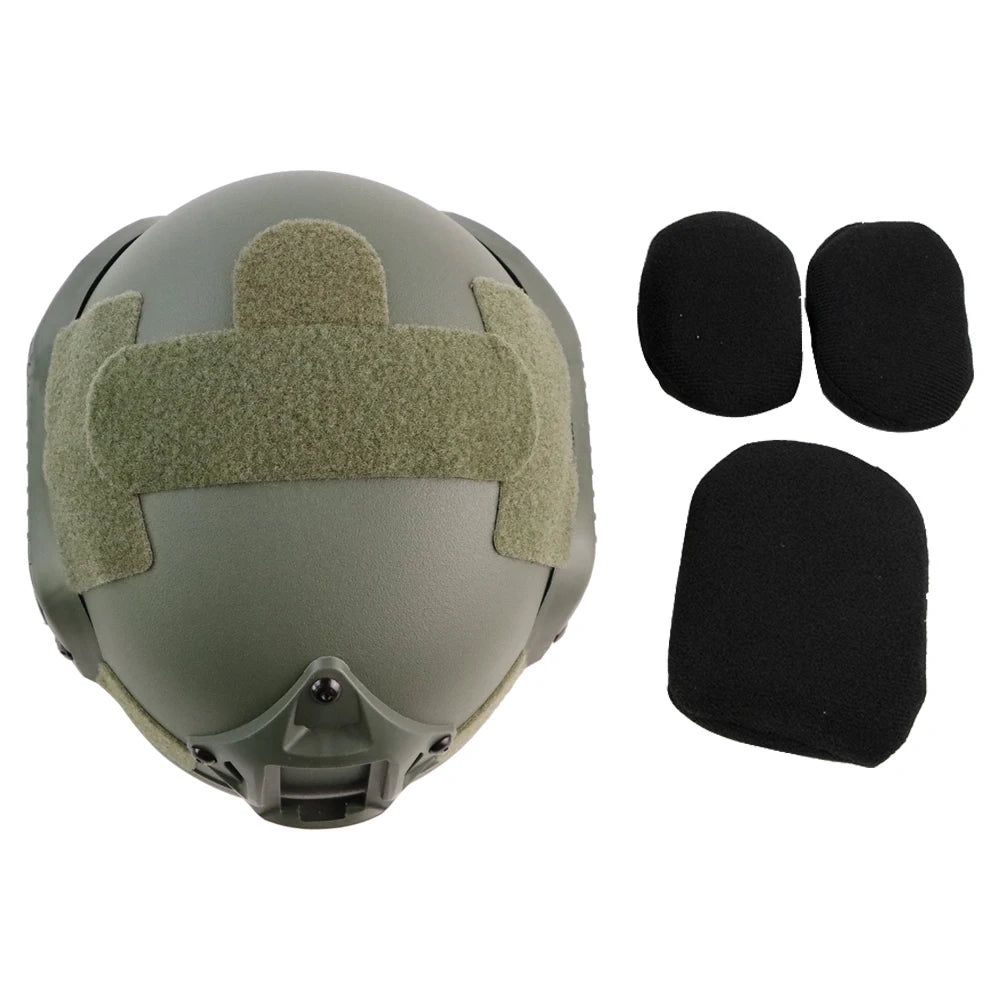 BOOIU MICH 2000 Airsoft Paintball Helmet with NVG Mount and Side Rails ABS Plastic Adjustable ACH Fast Tactical Helmets